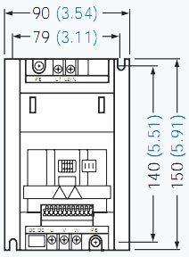 !!!!!SIEMENS+G110系列变频器(输出功率：0.12kW)+安装方式1