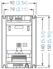 !!!!!SIEMENS+G110系列变频器(输出功率：0.12kW)+安装方式3