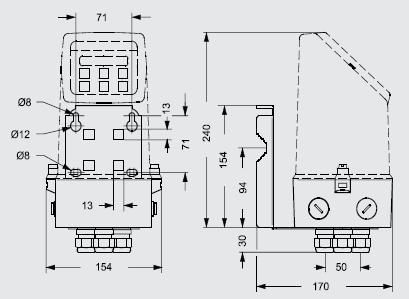 MAGFLO MAG 5000/6000系列电磁流量计变送器安装方式